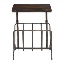  25326 - Uttermost Sonora Industrial Magazine Accent Table